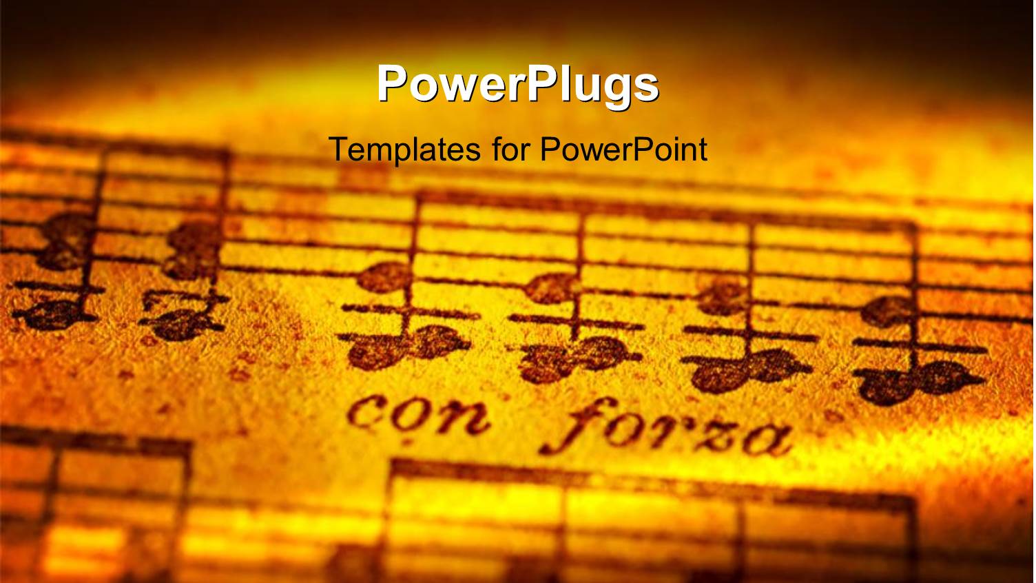 Musical Notes with Creative Lighting