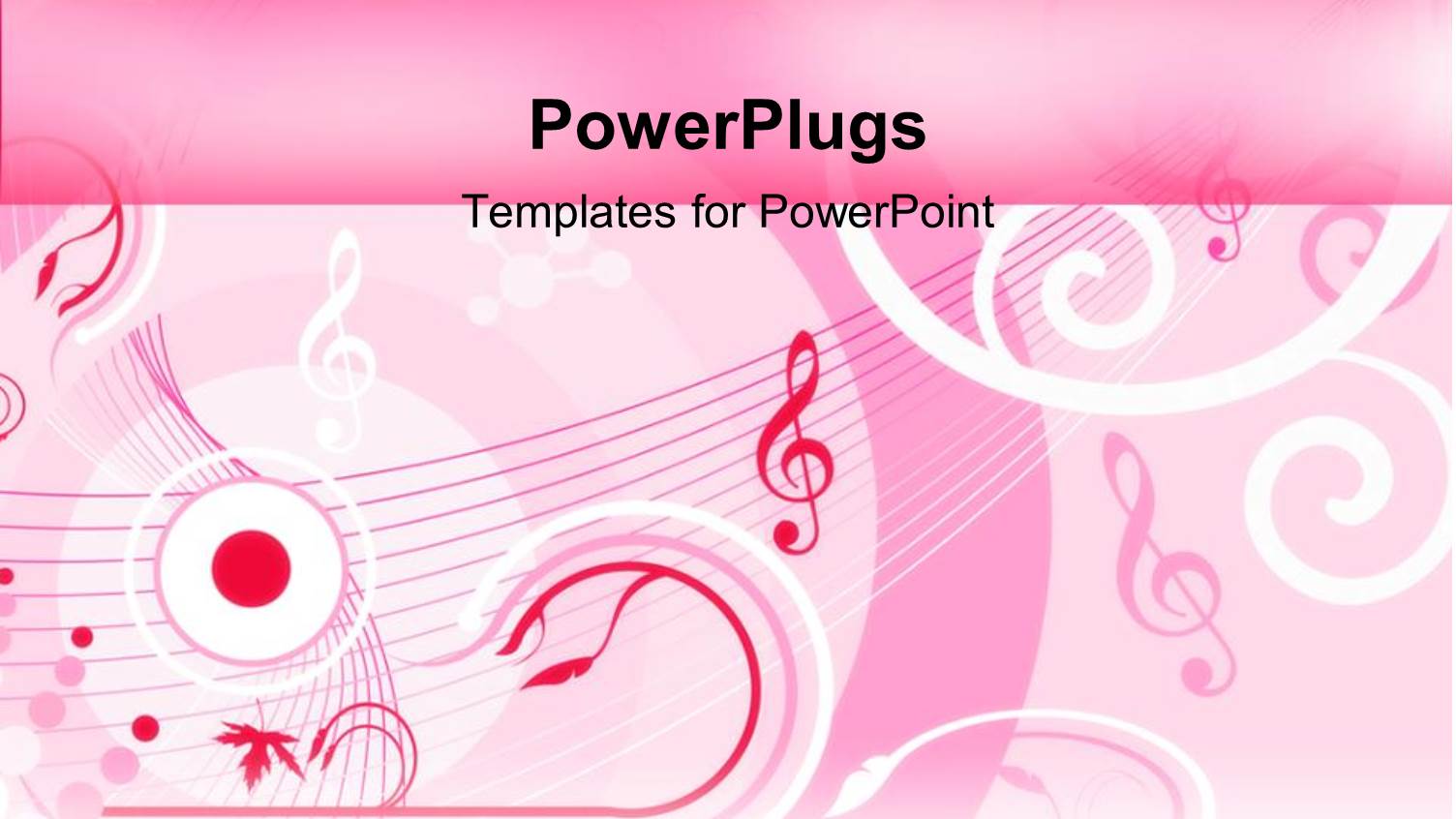 the Musical Strings with Pink Background