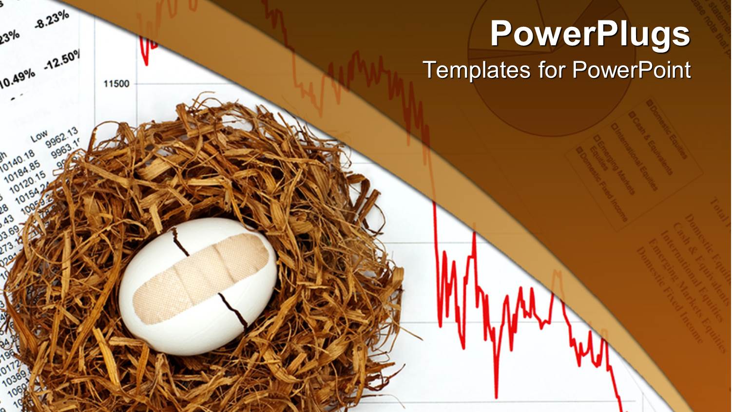 a Nest with a Cracked White Egg and Plaster on it