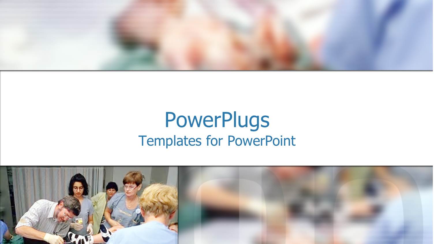 Newborn Baby Being Examined in Delivery Room