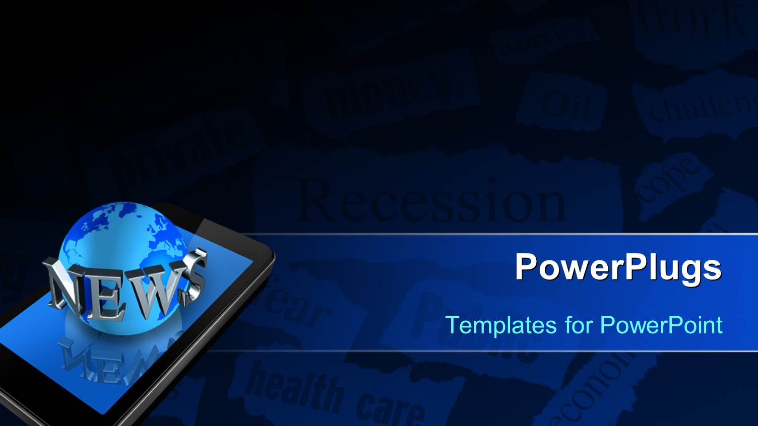 a Phone with a Globe and a Text that Spells Out the Word 