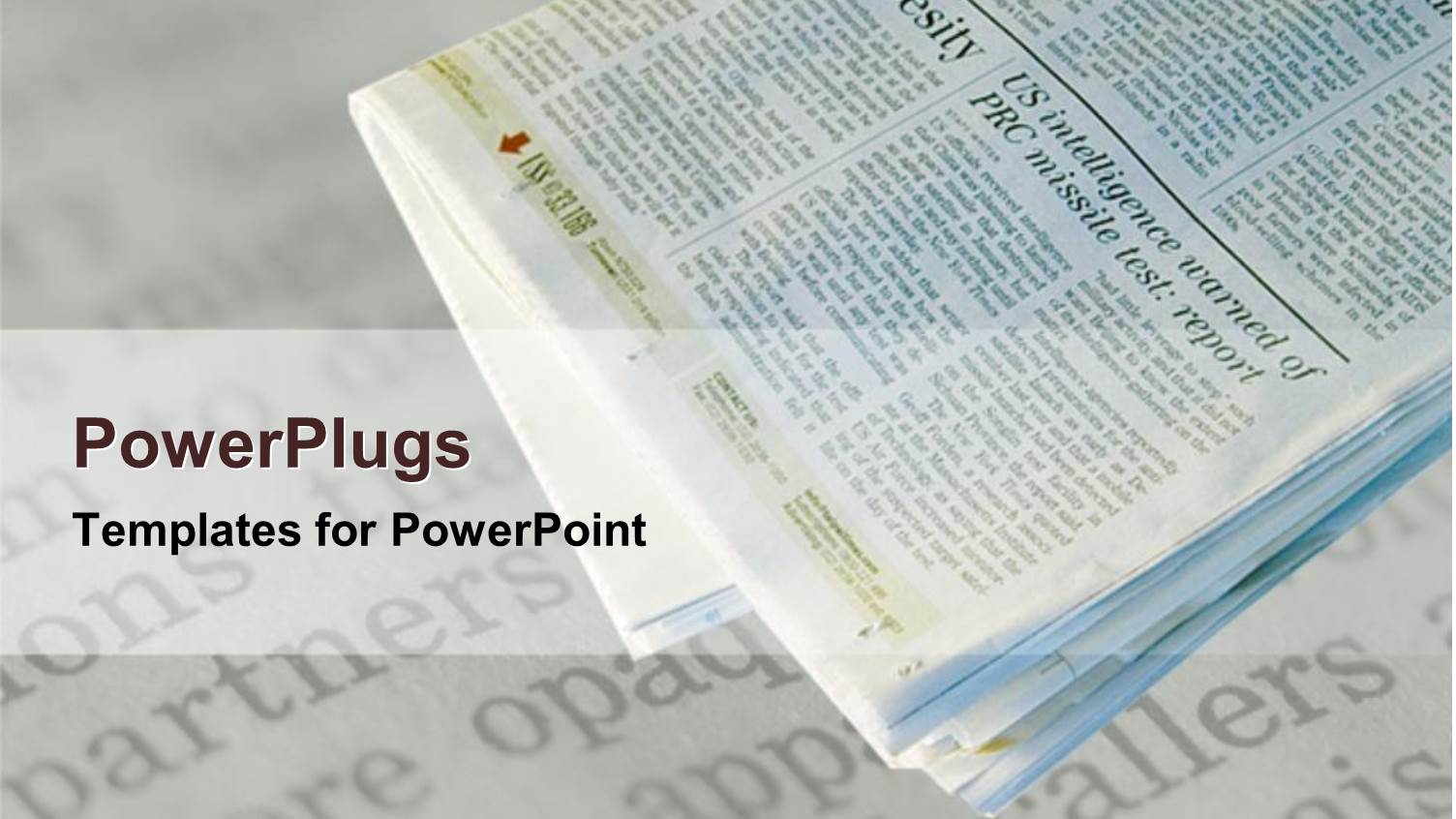 a Newspaper is Placed on the Table with off White Background