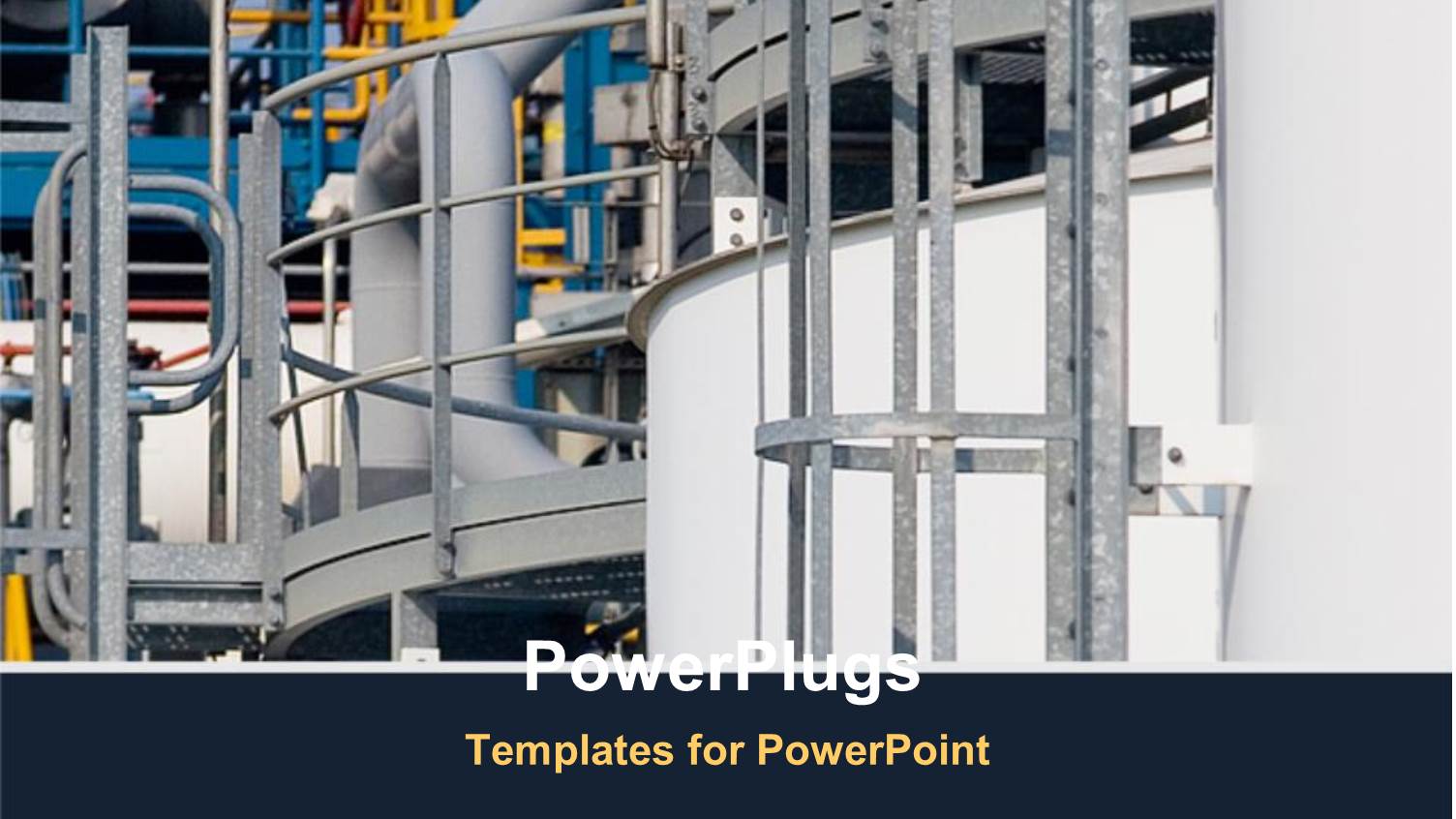 Non Specific View of Part of a Chemical Plant