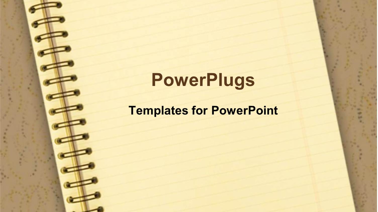 Notebook on Brown Background, School, Education, Learning