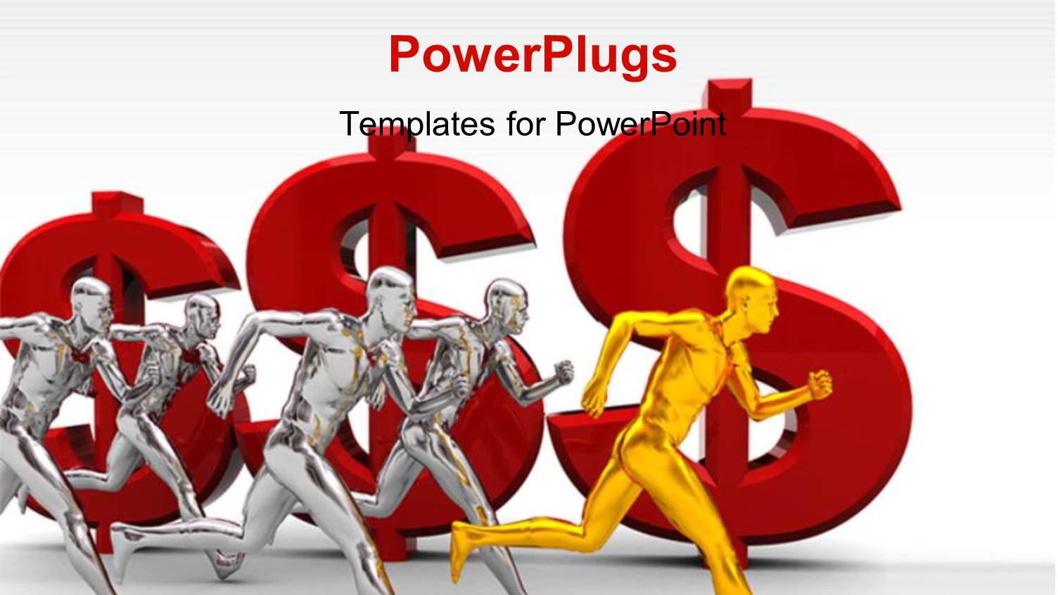 a Numbe Rof People in the Race with a Lot of Dollar Signs