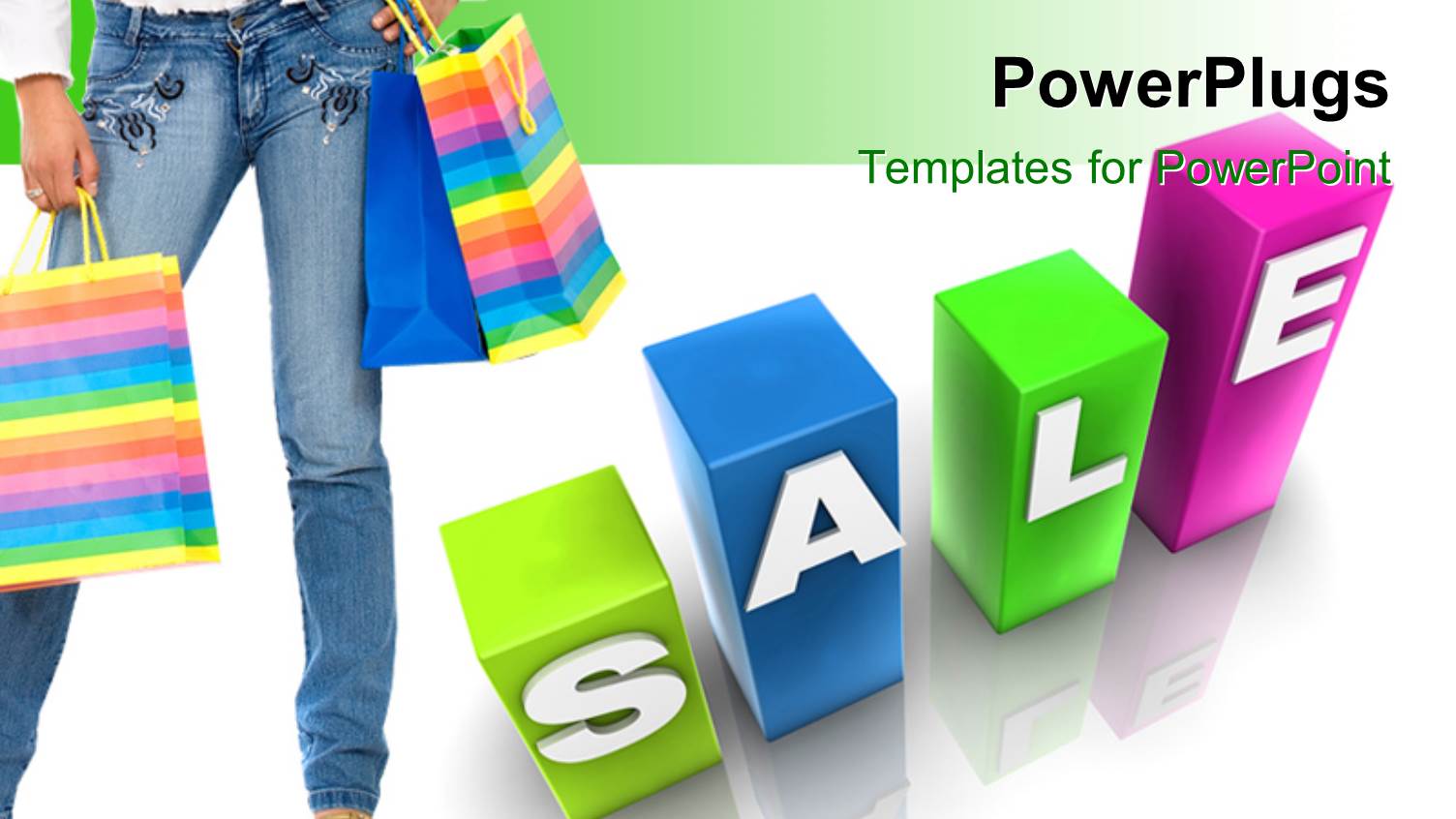 a Number of Boxes with a Girl in the Background and Place for Text