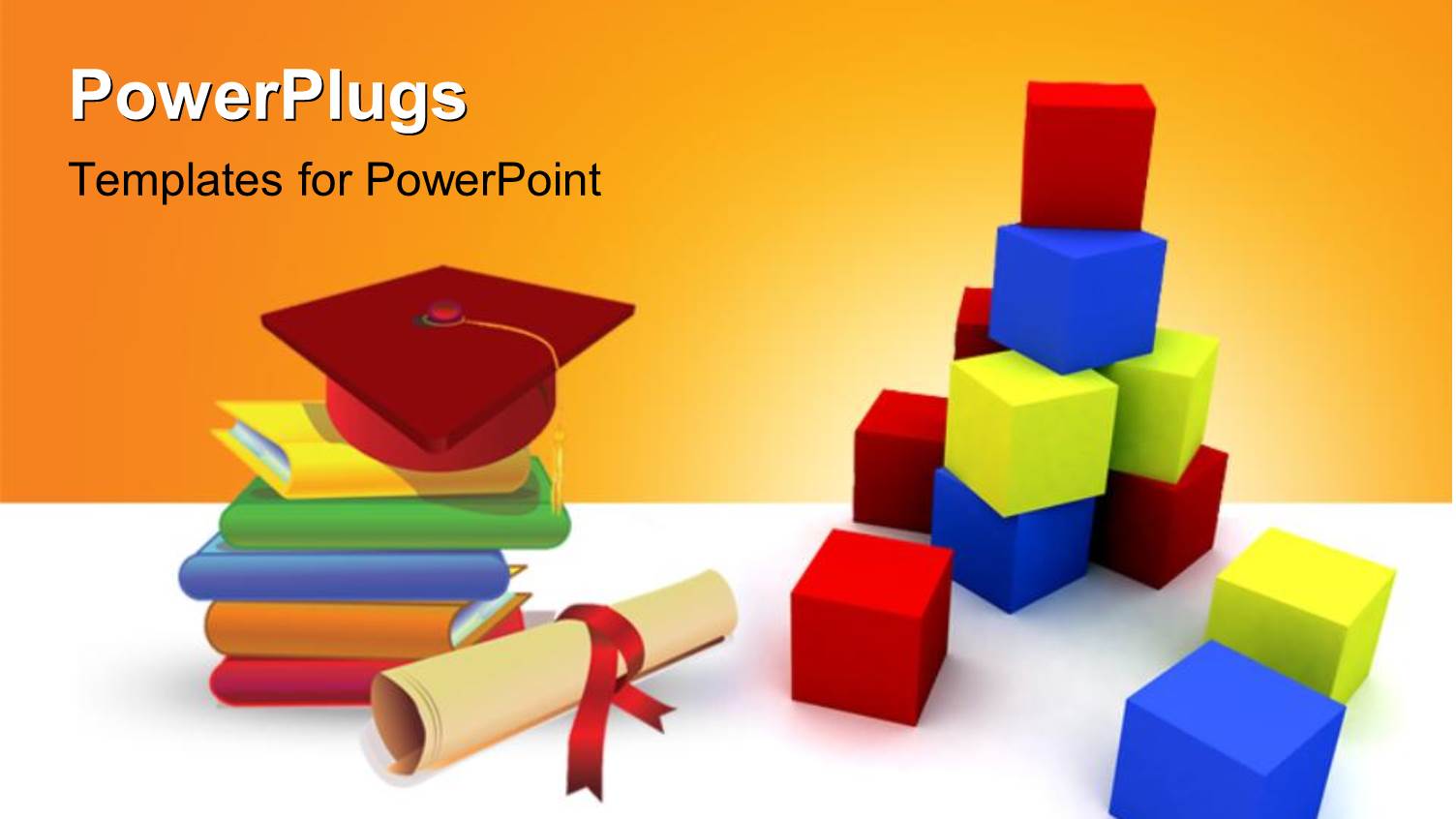 a Number of Boxes and a Graduation Degree with a Cap