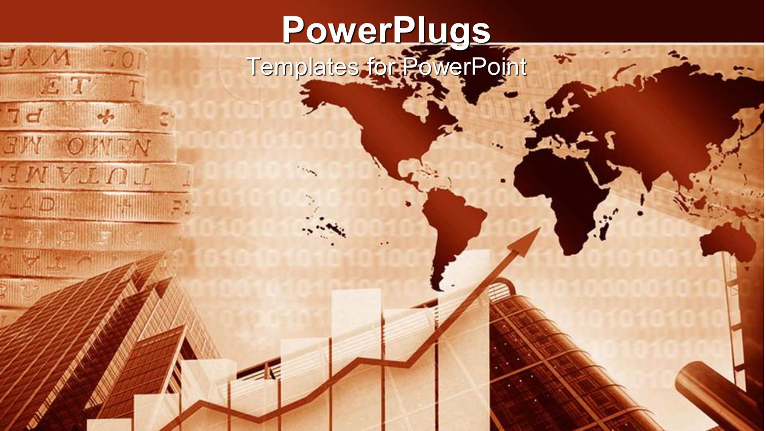 a Number of Buildings Along with the Map of the Earth