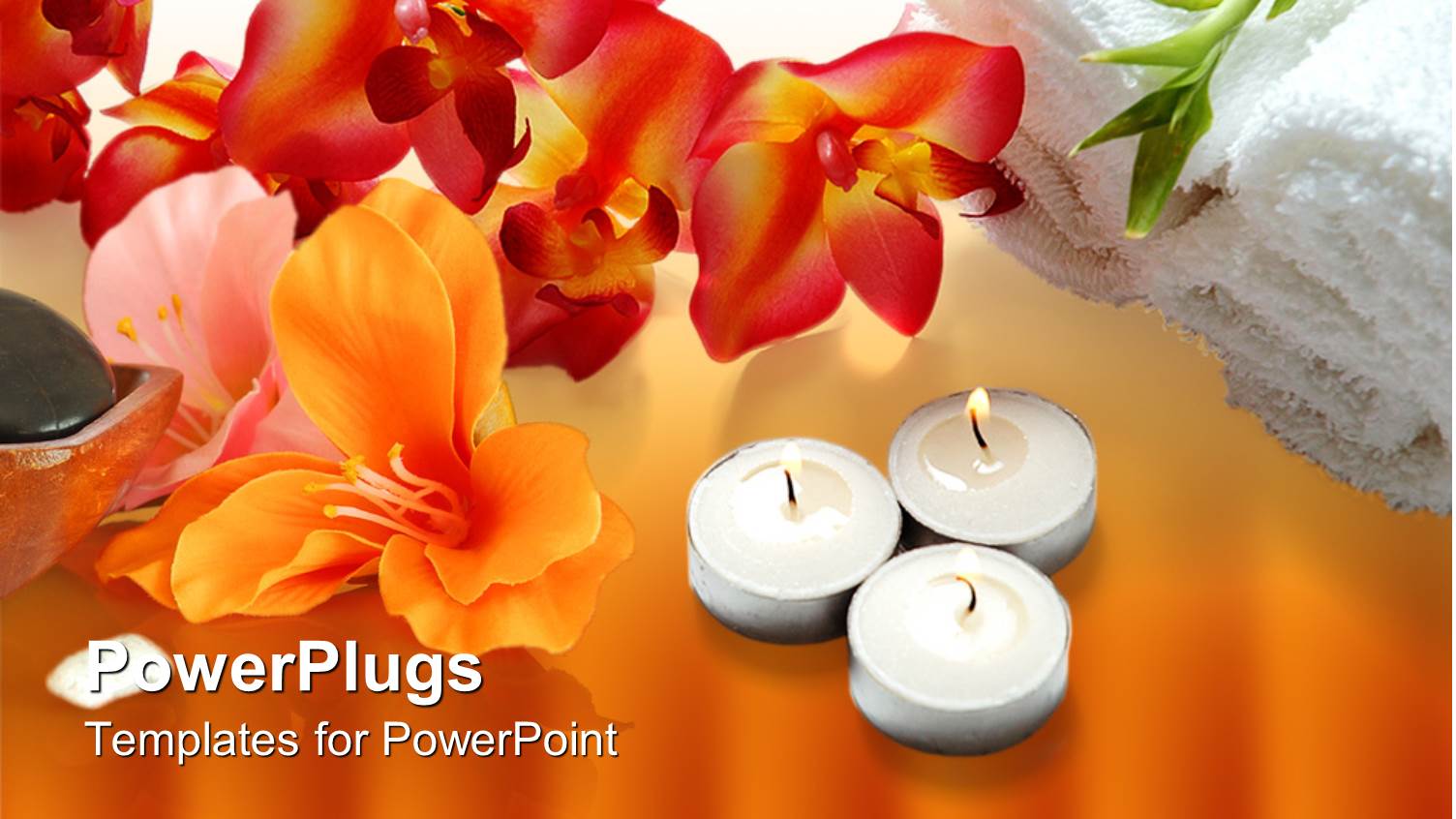 a Number of Burning Candles and a Whole Lot of Flowers