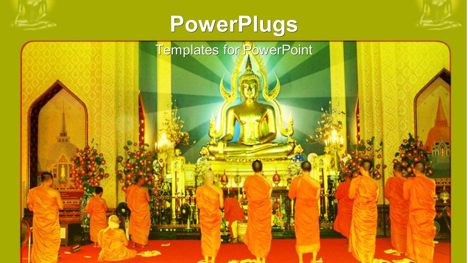 a Number of Bushists Praying in a Tample