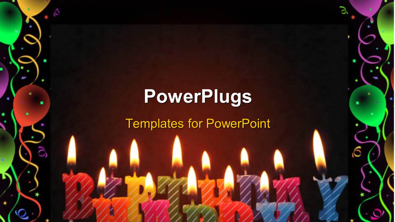 a Number of Candles with Blackish Background