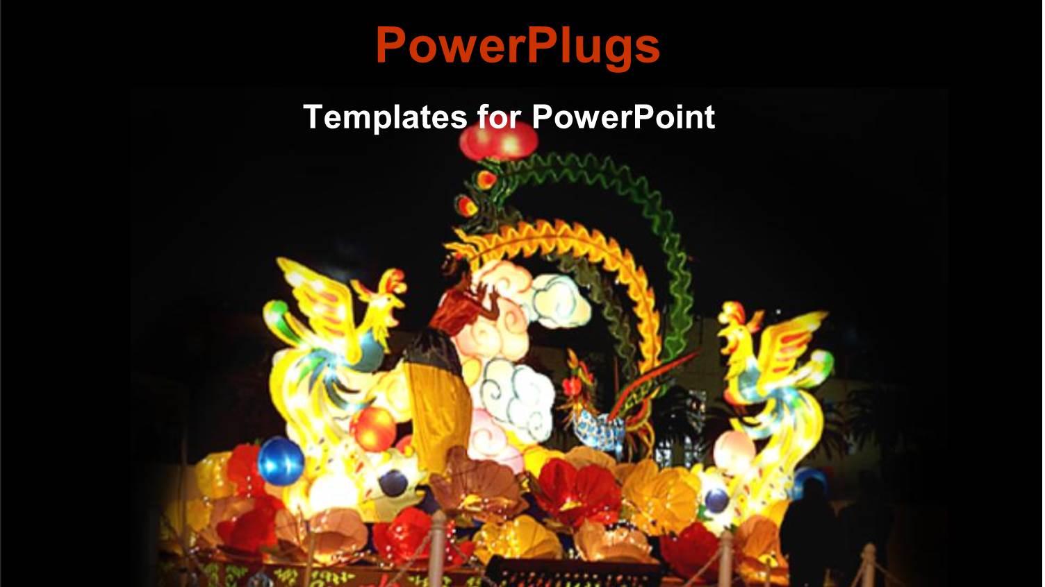 a Number of Celebration Material with Blackish Background and Place for Text