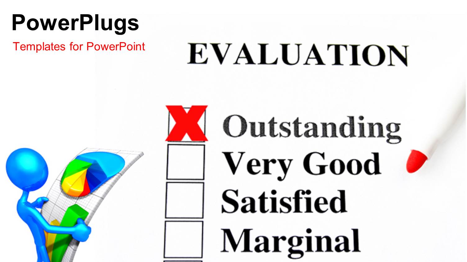 a Number of Check Boxes with a Person Holding Financial Report