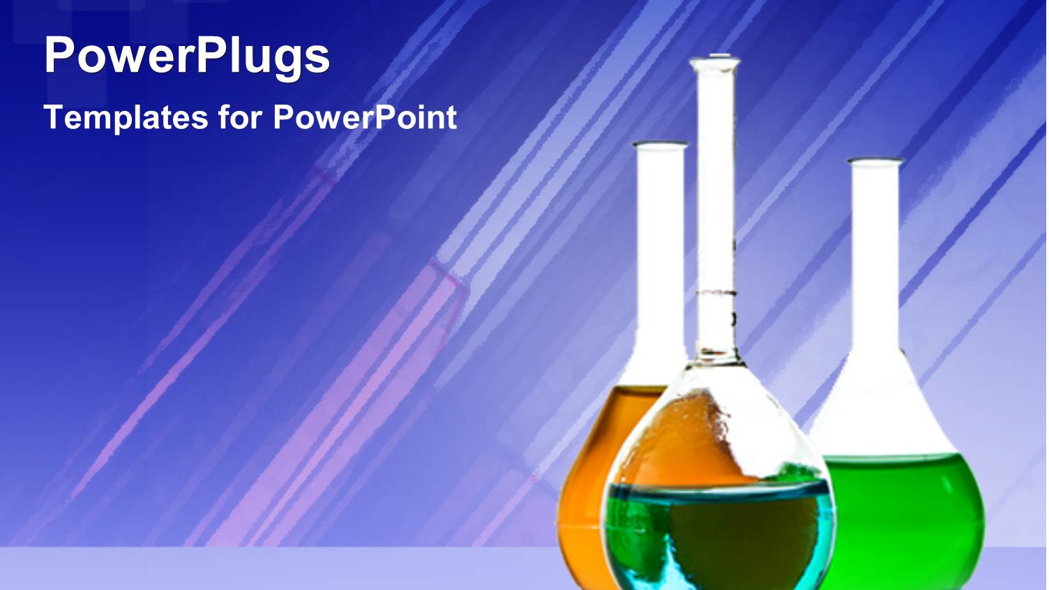 a Number of Chemicals with Bluish Background