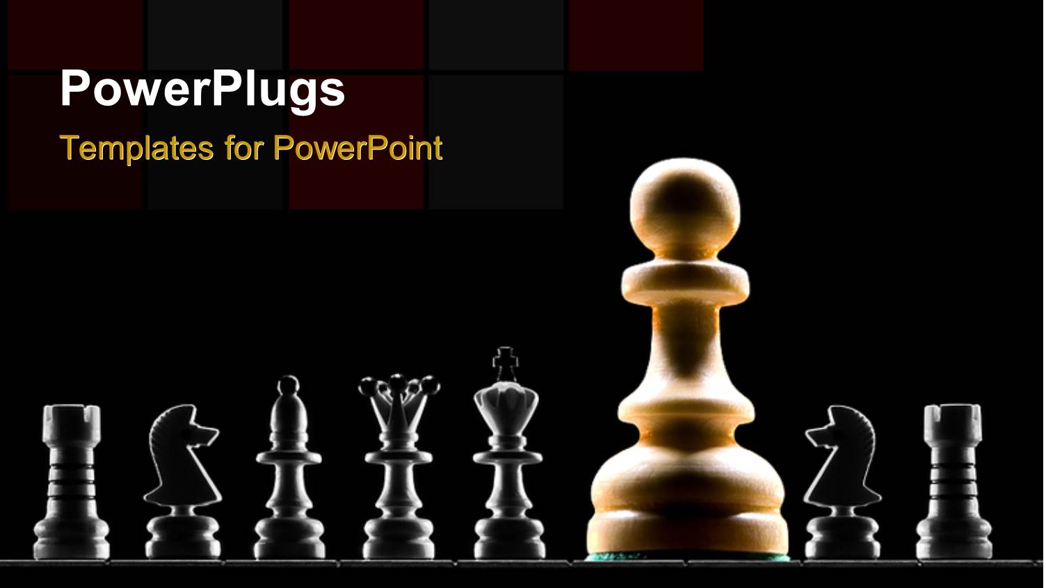 a Number of Chess Pieces with Blackish Background