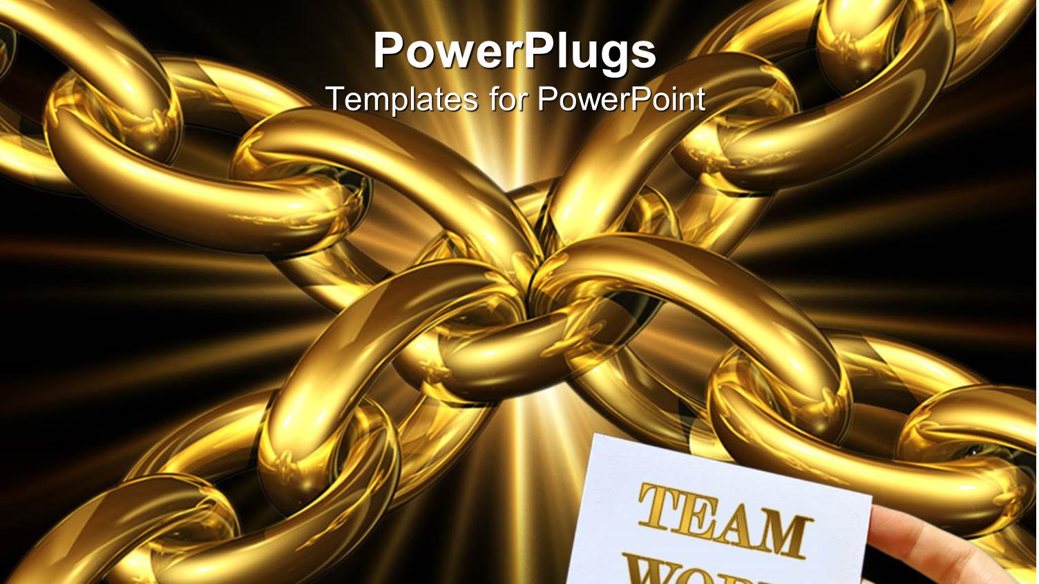 a Number of Chis Connected Together to Show Team Work