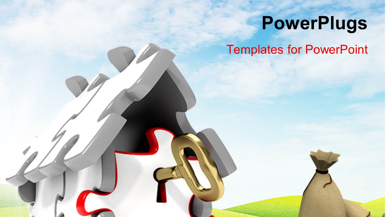 a Number of Clouds in the Sky with Place for Text