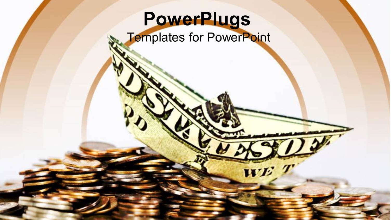 a Number of Coins Along with a Dollar Note