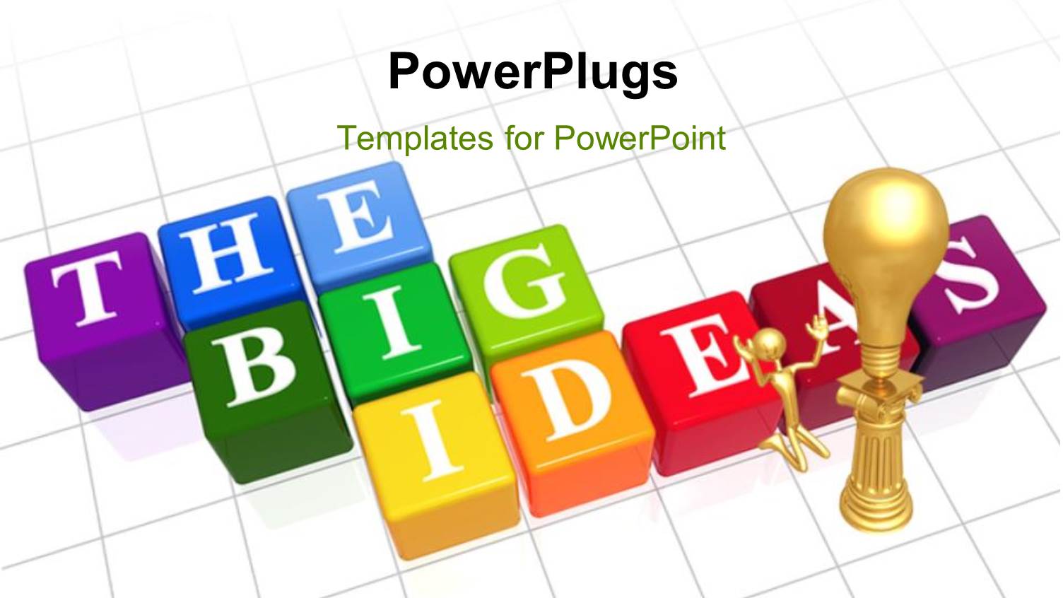 a Number of Colored Boxes with Alphabets