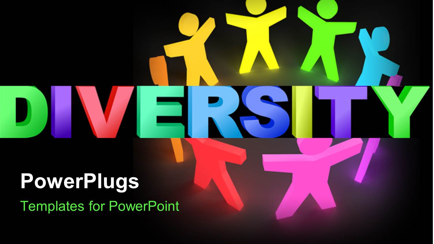 a Number of Colorful Figures with the Word Diversity