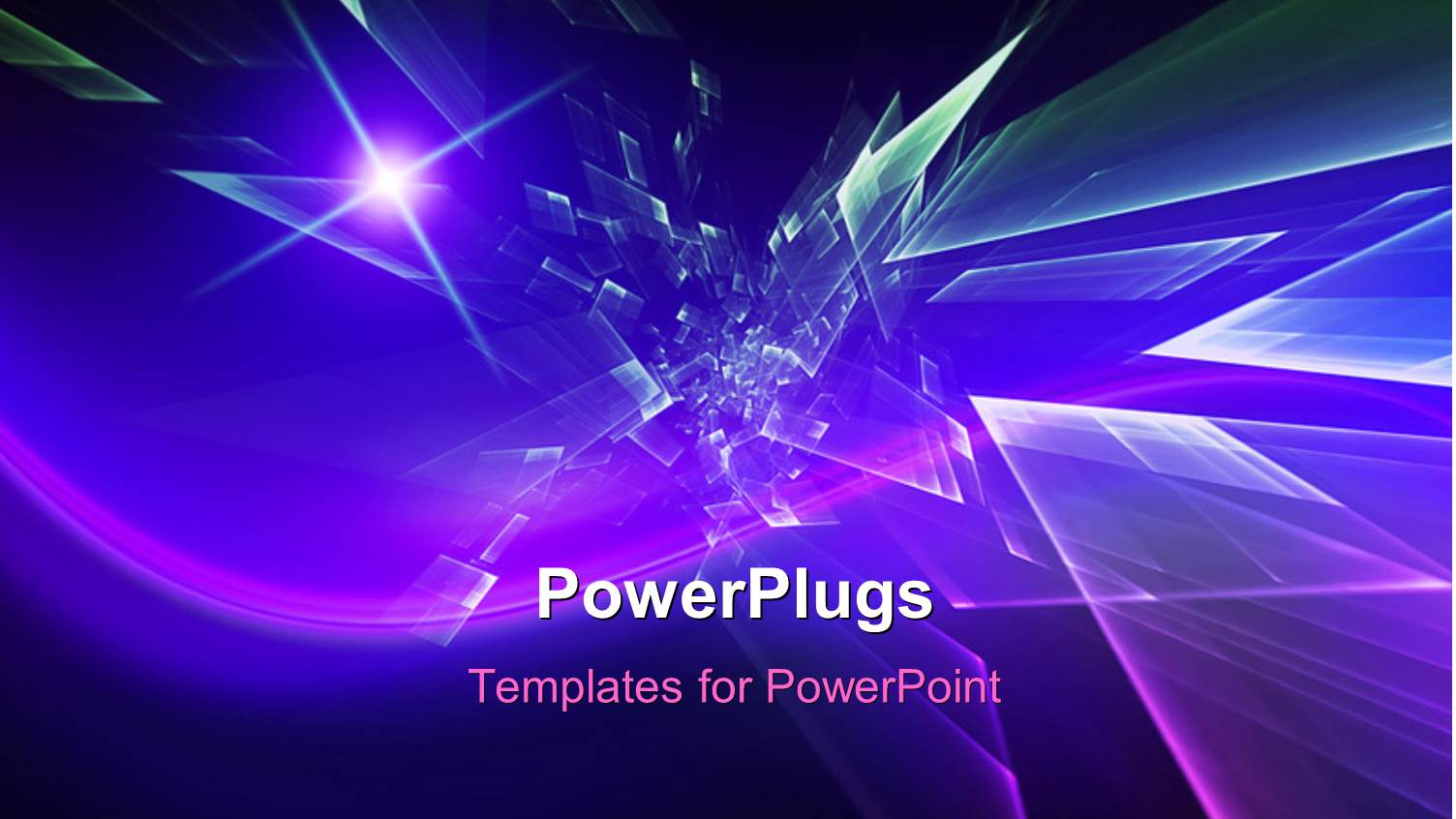 a Number of Colors in the Background with Place for Text