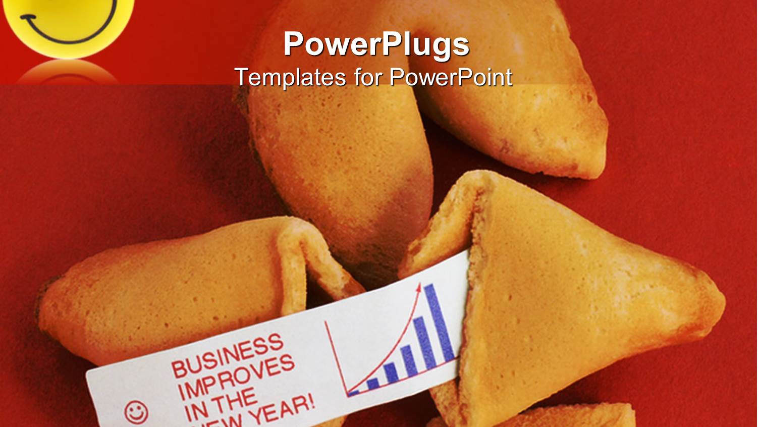 a Number of Cookies with a Reddish Background