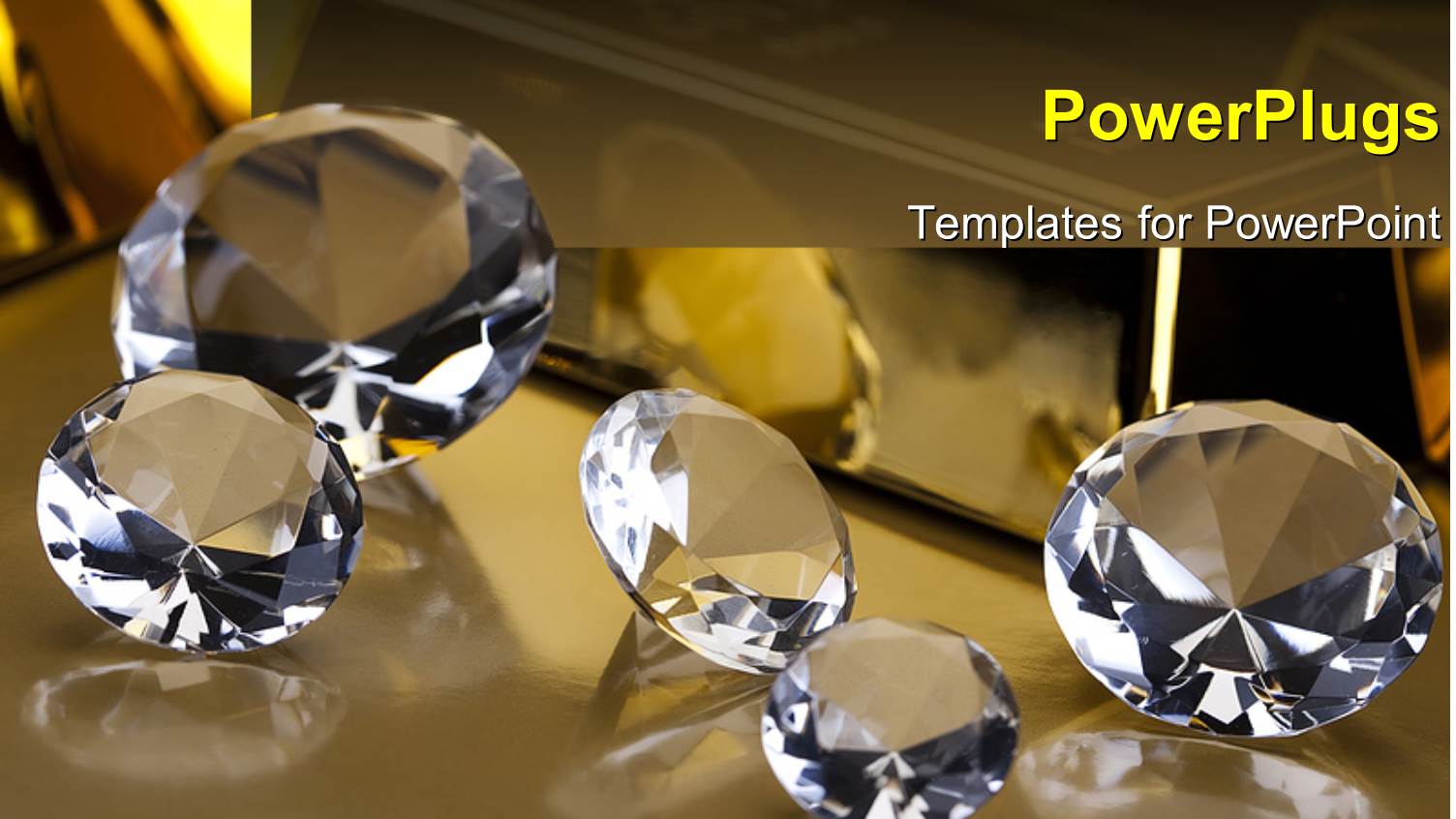 a Number of Diamonds with their Reflection