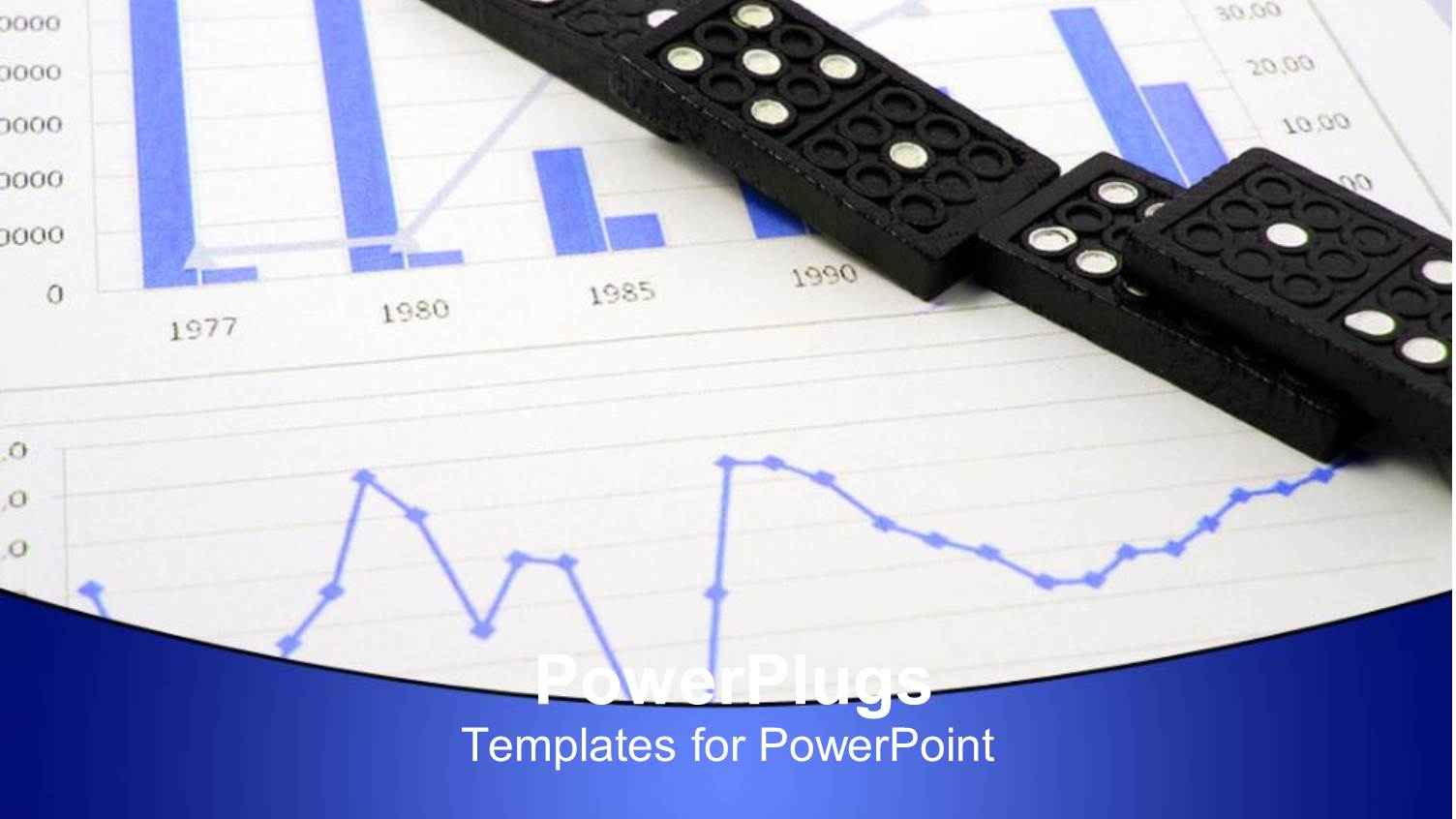 a Number of Dominos Over a Financial Report