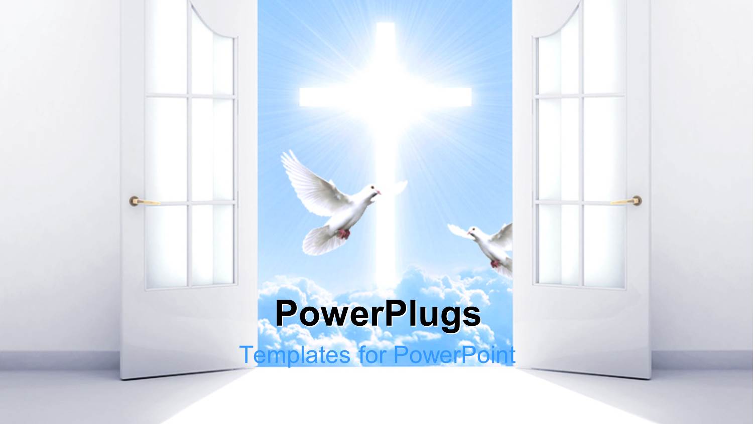 a Number of Doves and a Holy Cross