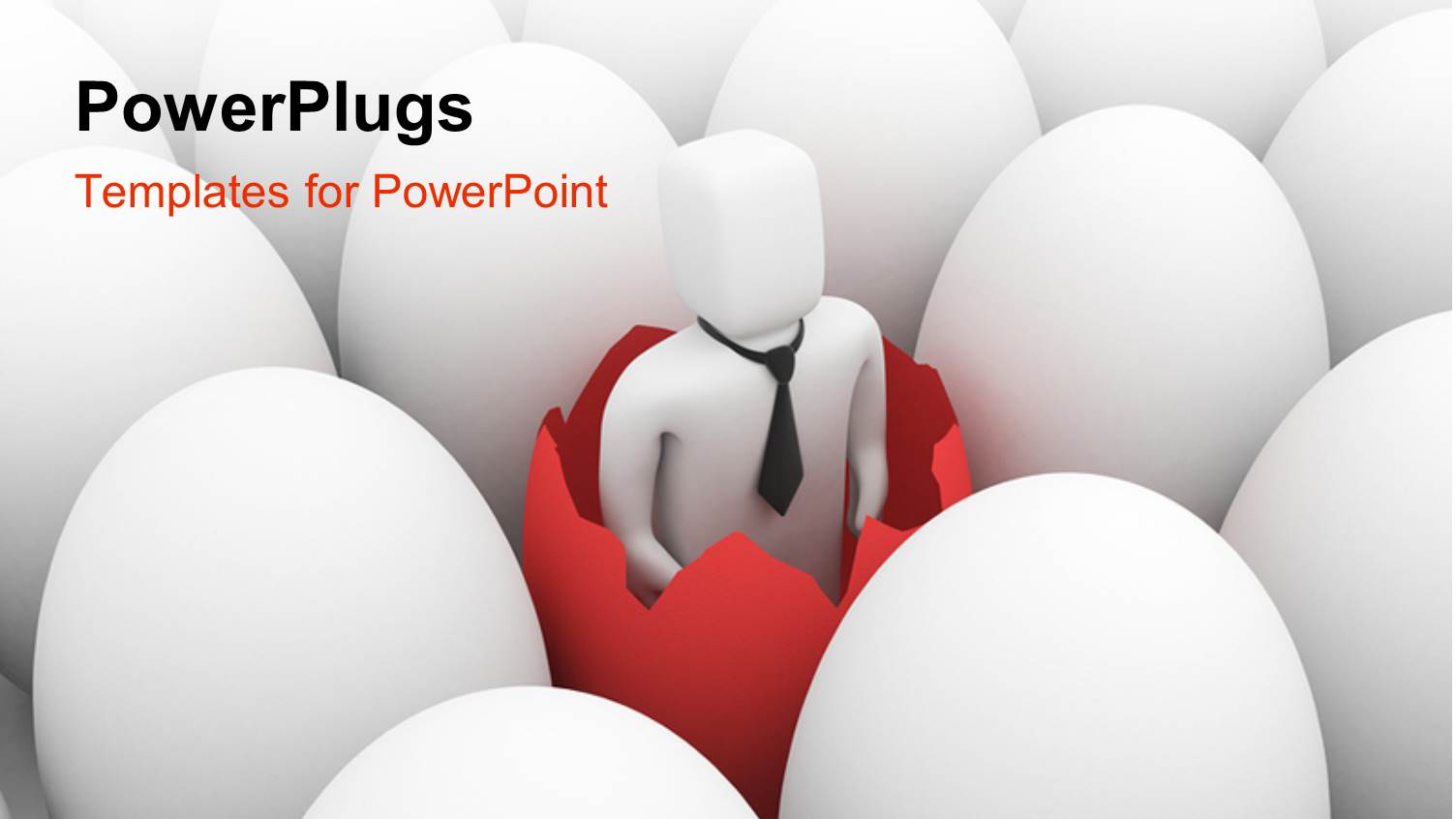 a Number of Eggs with One Being Hatched