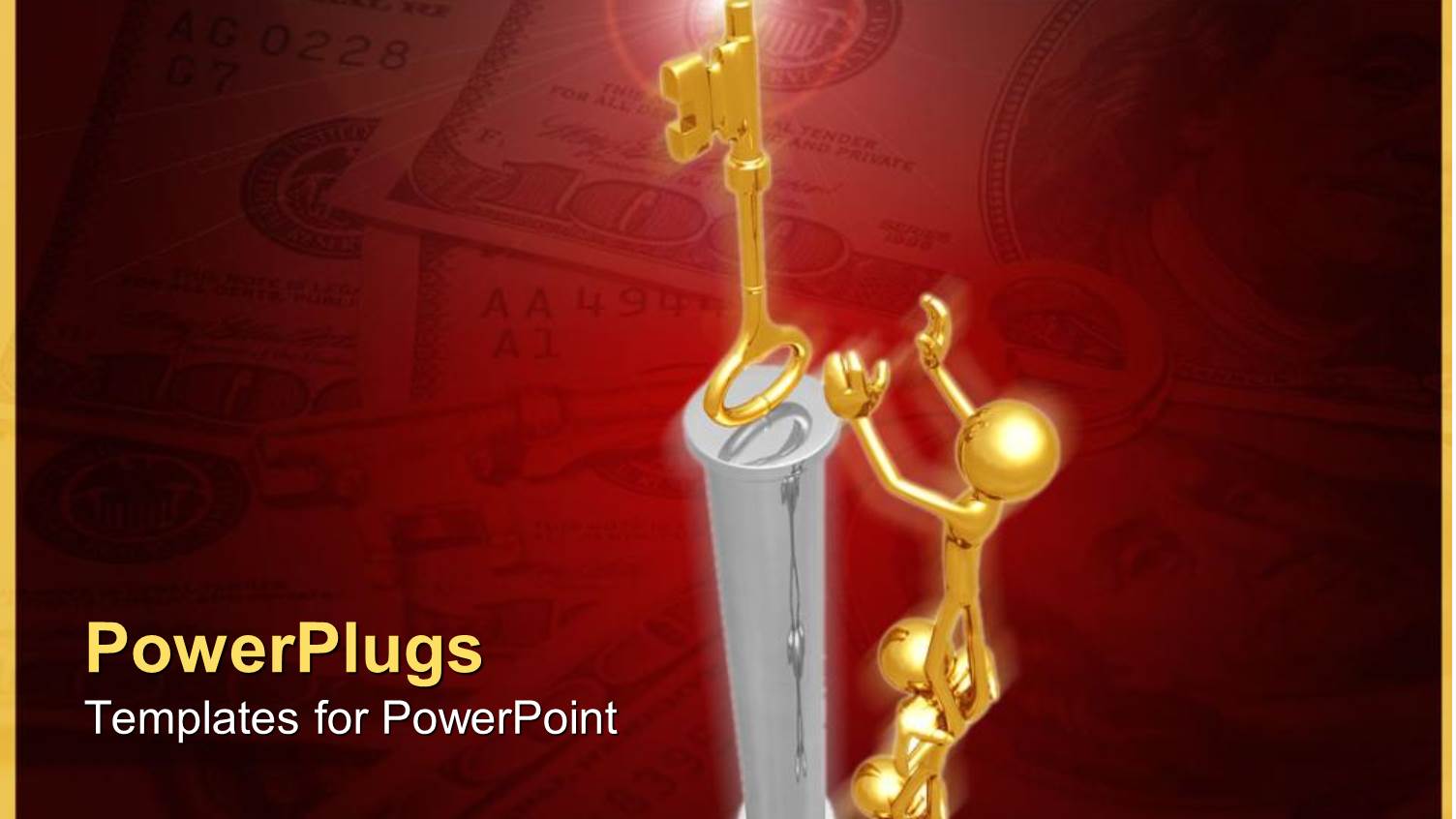 a Number of Figures Helping Each other to get the Key