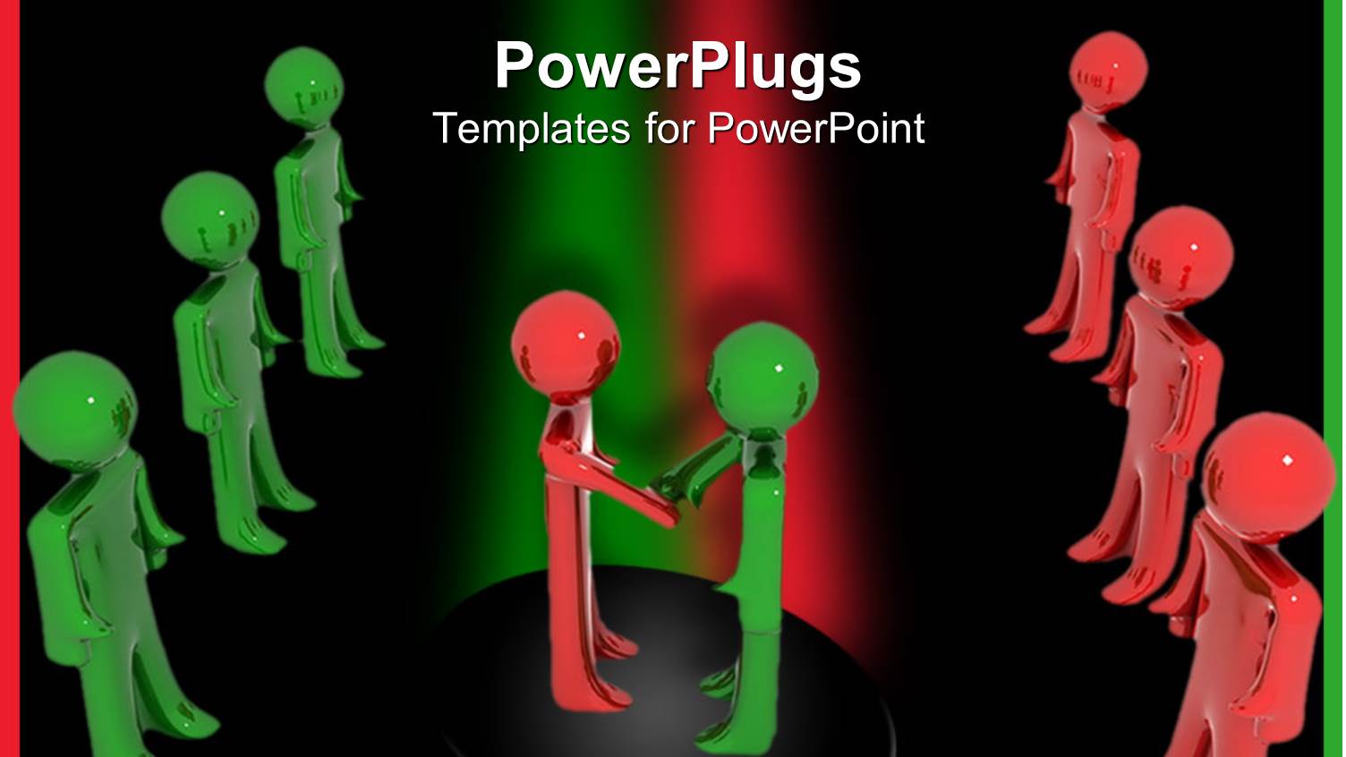 a Number of Figures Holding Each other Hands