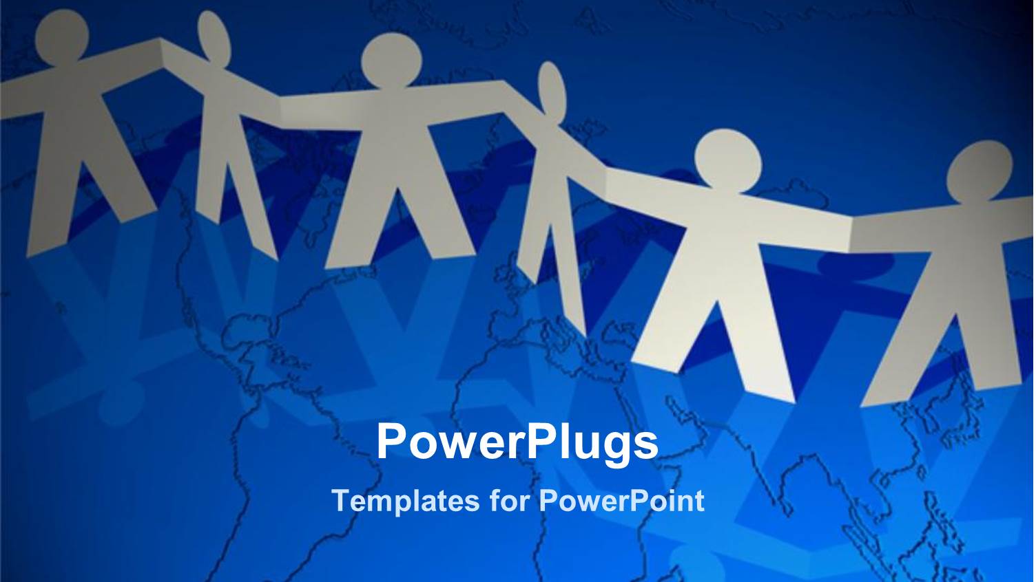 a Number of Figures Holding Each other's Hands