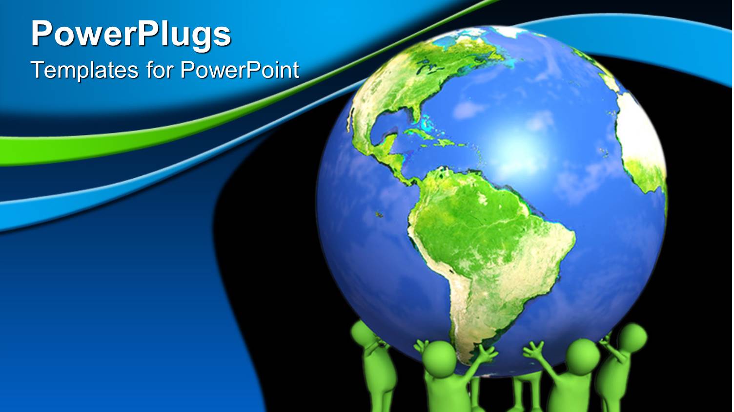 a Number of Figures Holding the Earth