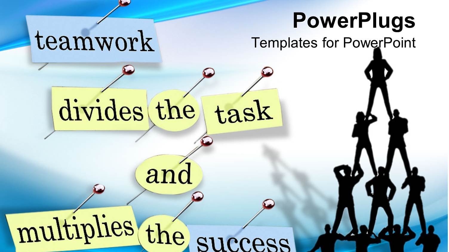 a Number of Figures Standing as a Team