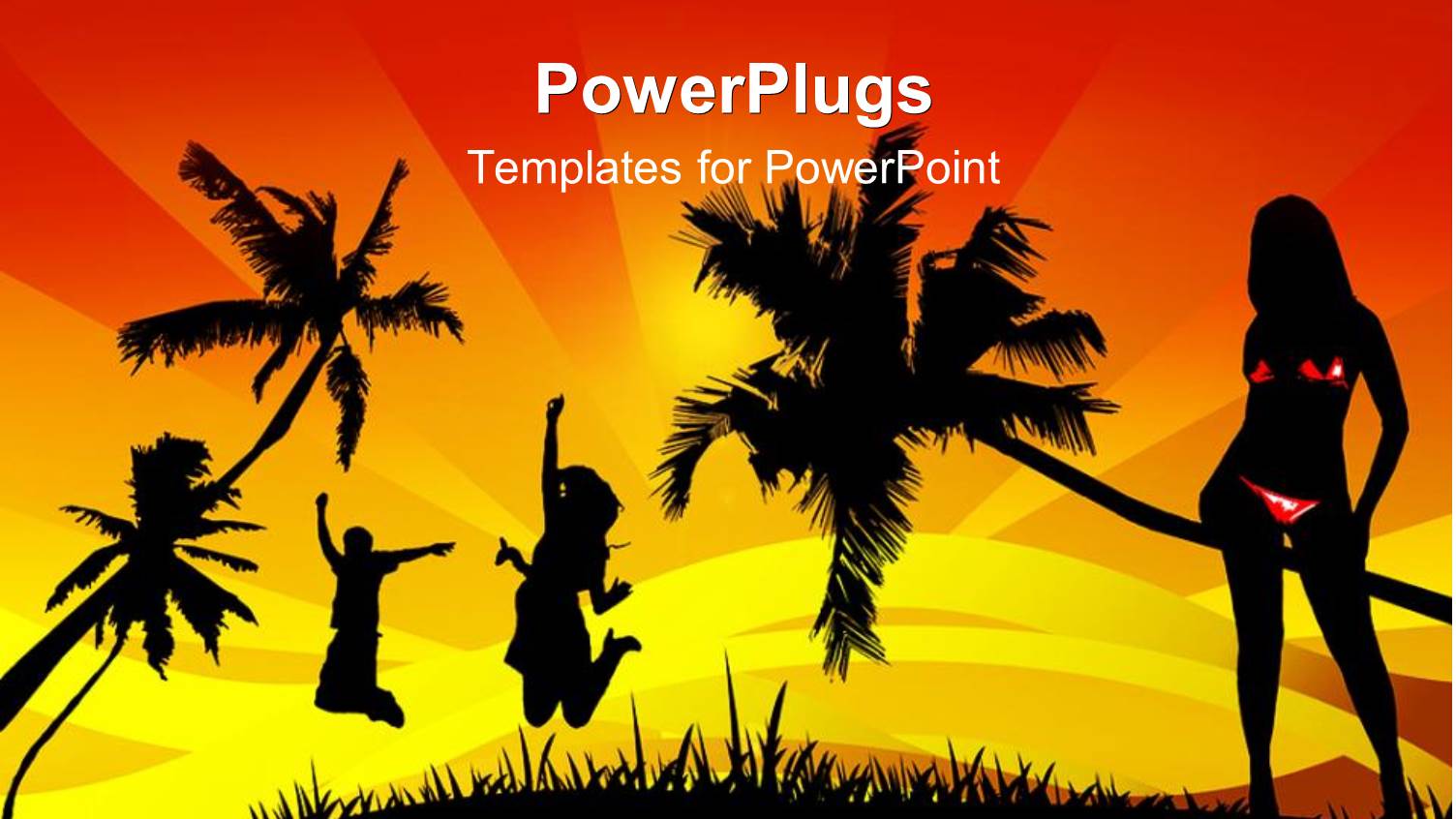 a Number of Girls Happy in the Jungle