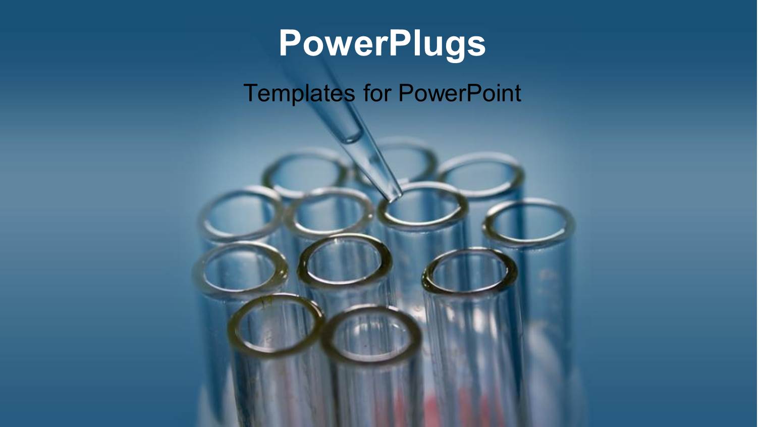 a Number of Glass Measurers with Bluish Background