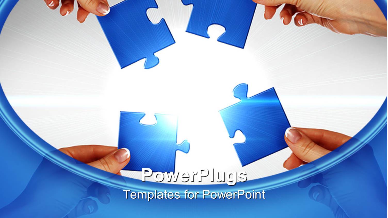 a Number of Hands Holding Puzzle Pieces