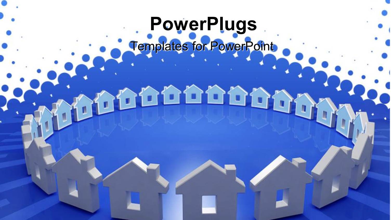 a Number of Houses in a Circle