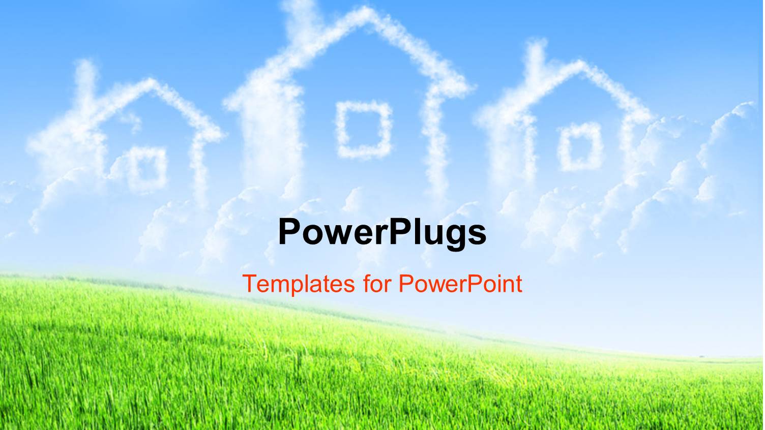 a Number of Houses with Sky in Background