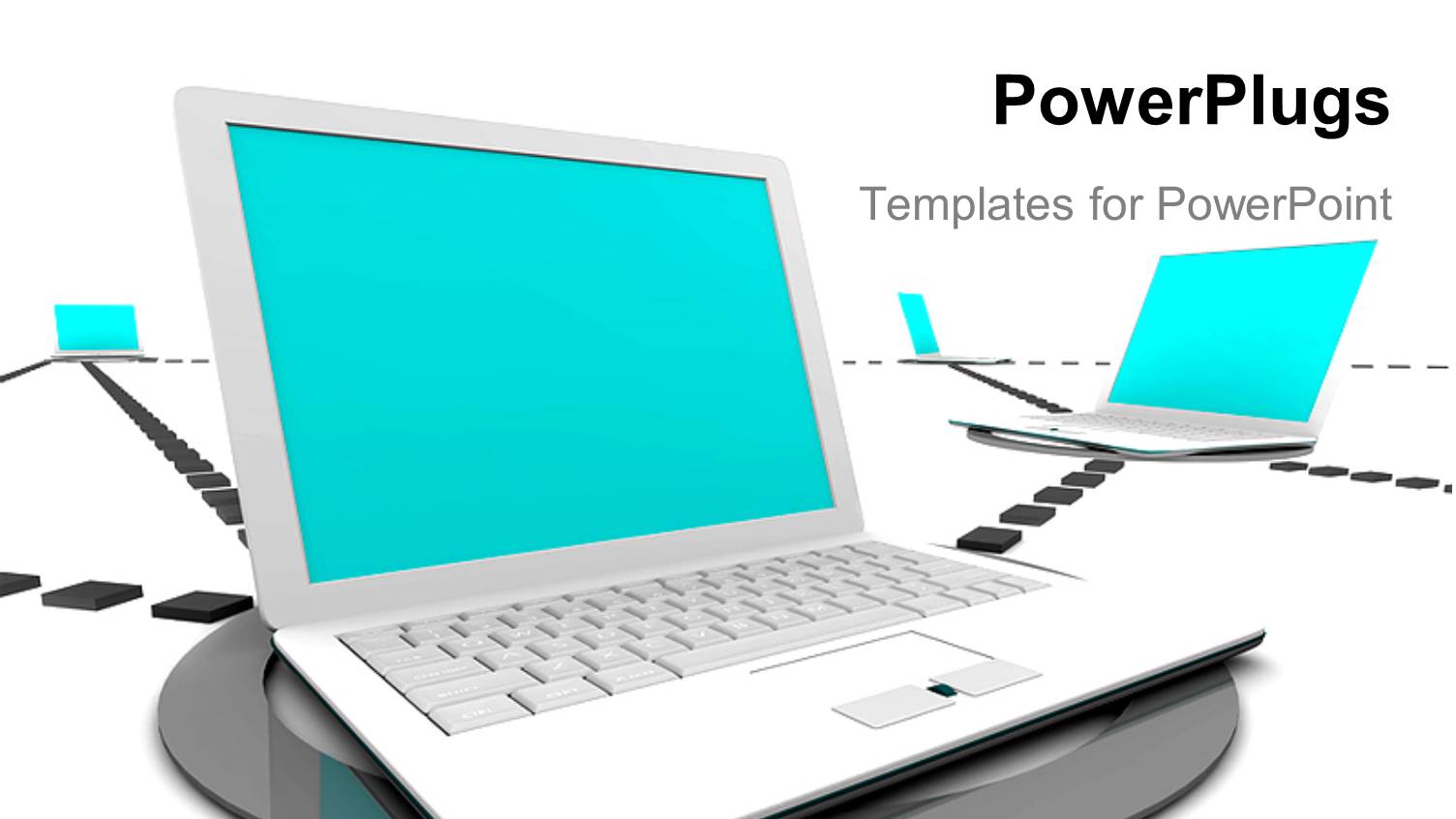 a Number of Laptops Connected to Each other