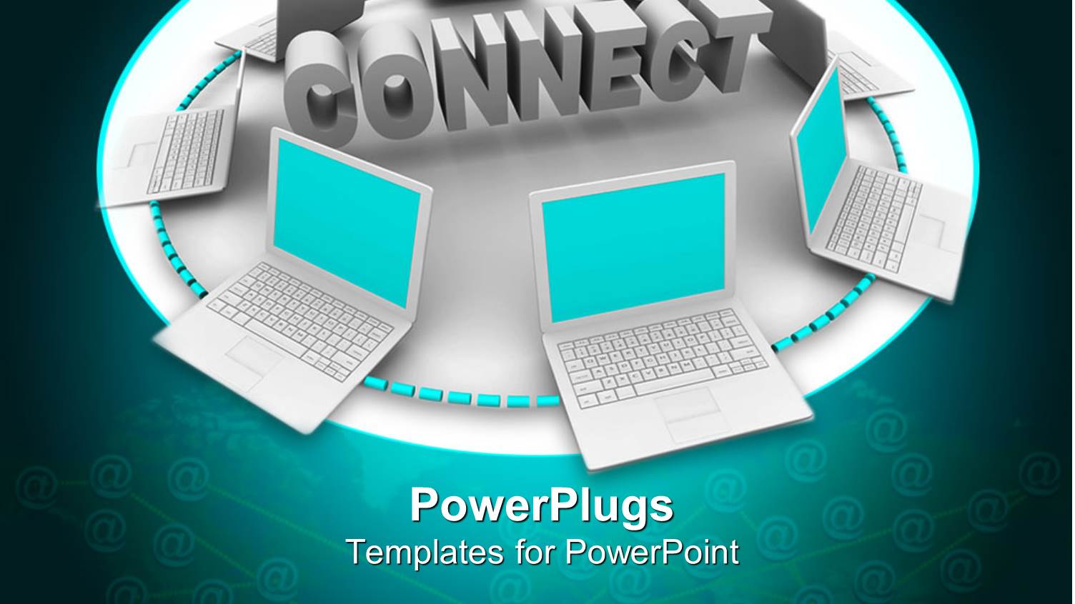 a Number of Laptops Connected to Each other