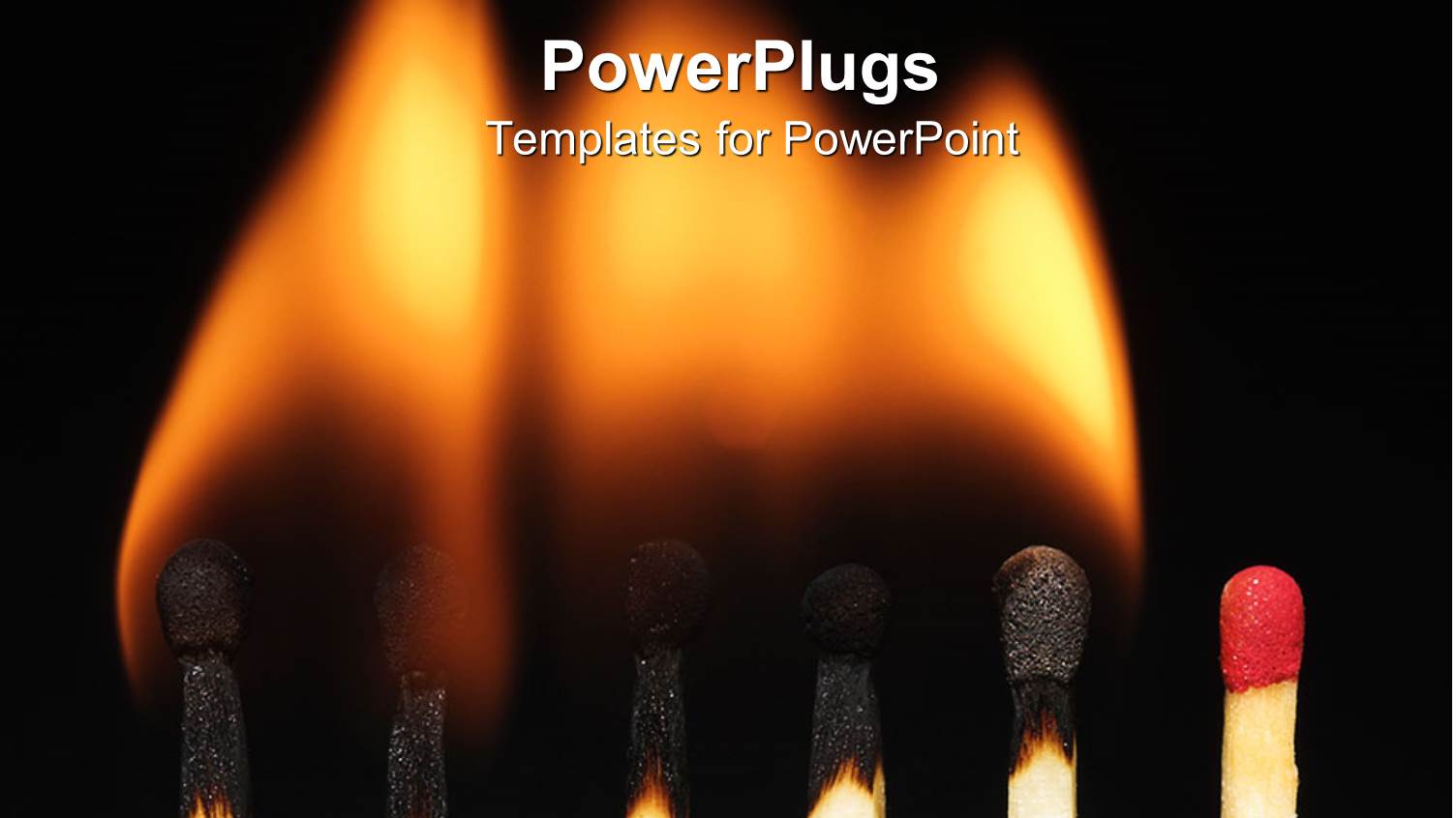 a Number of Match Sticks Being Burnt