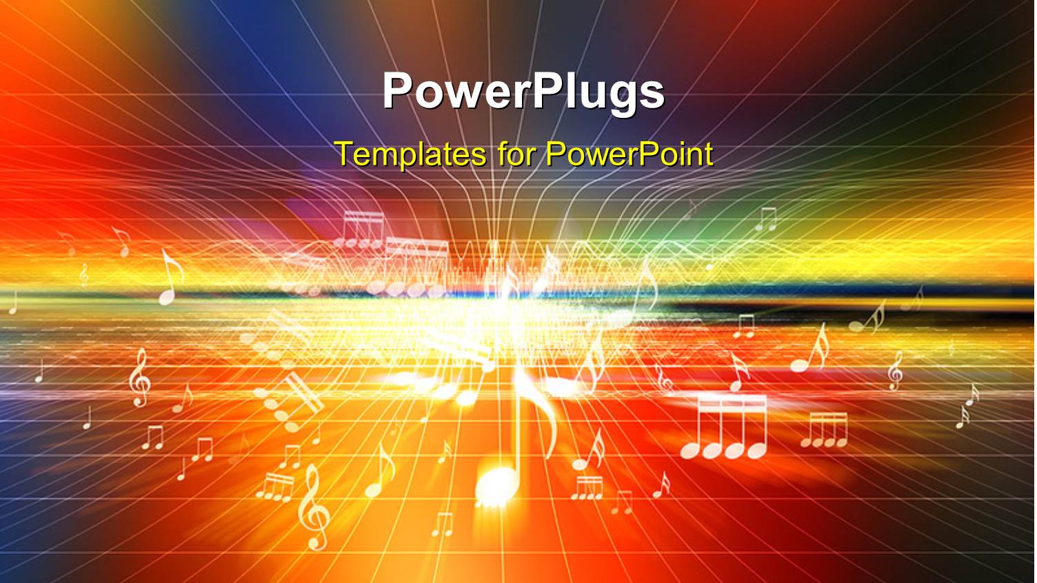 a Number of Music Signs with Multicolored Background and Place for Text