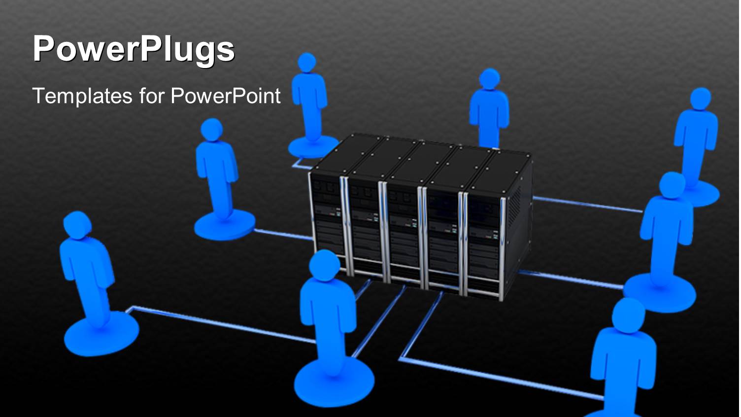 a Number of People with Blackish Background