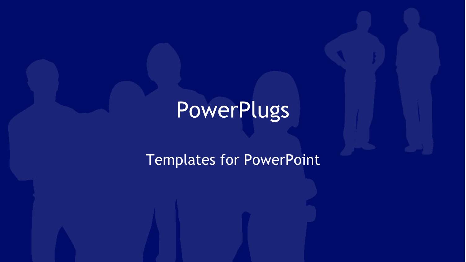 a Number of People with Bluish Background