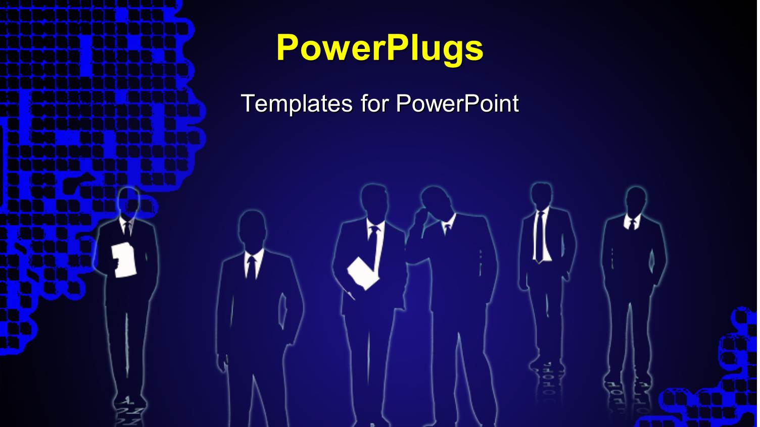 a Number of People with Bluish Background and Place for Text