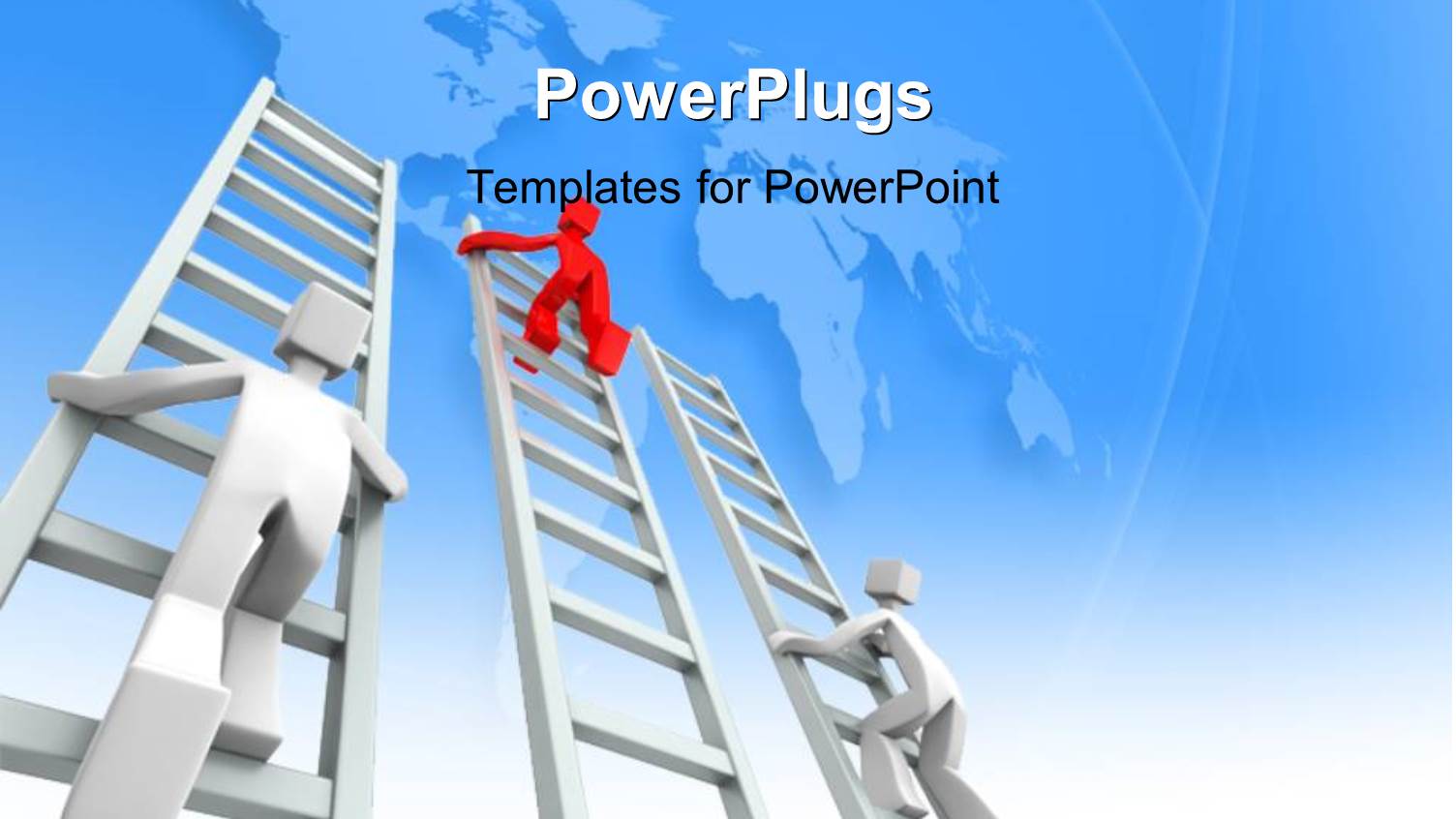 a Number of People Climbing the Ladder