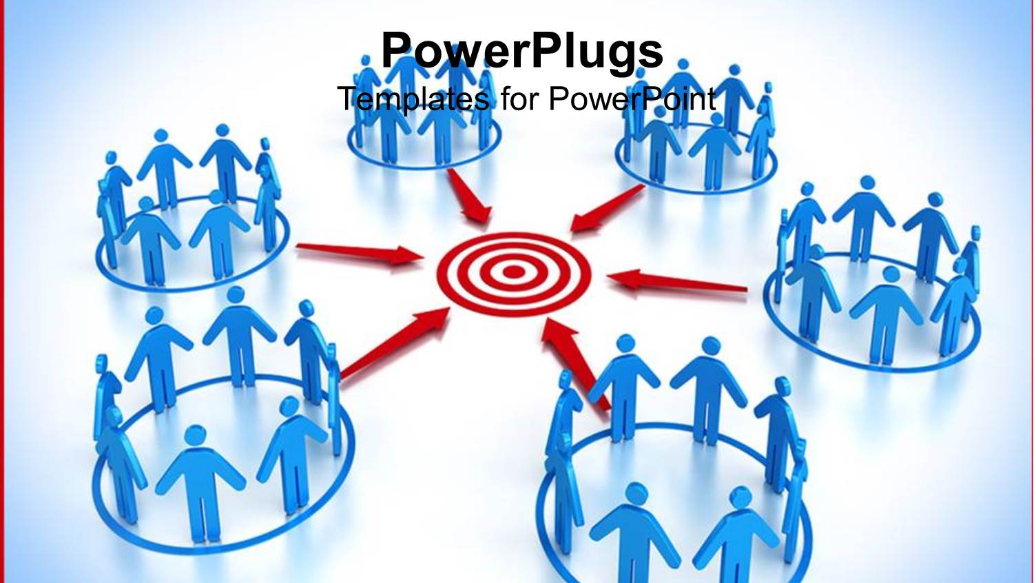 a Number of People Connected to a Central Point