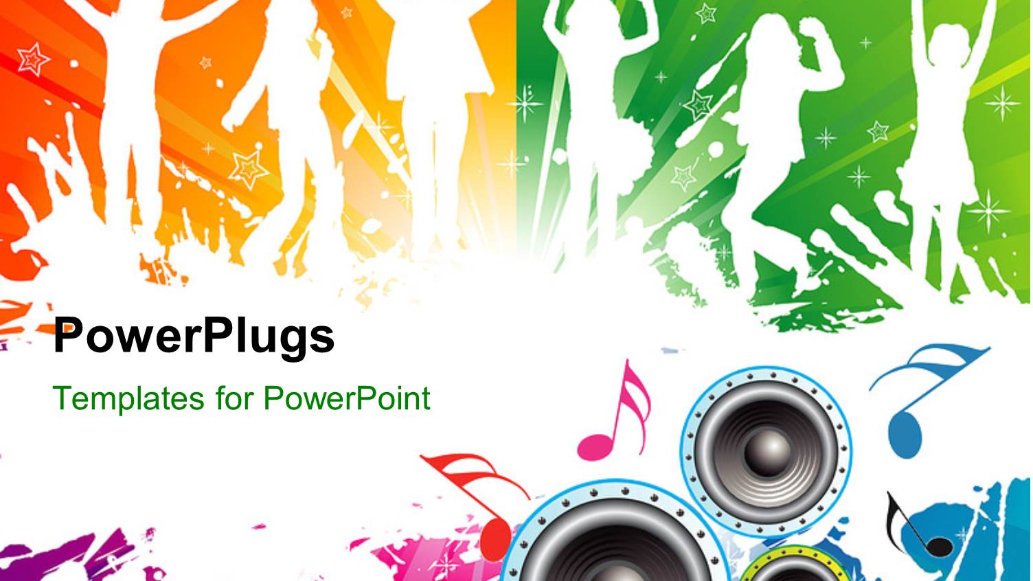 a Number of People Dancing with Colorful Background